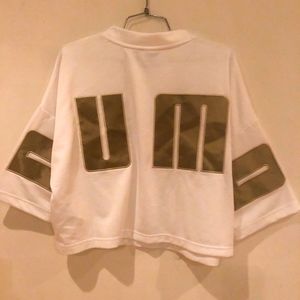 PUMA Women's Cropped Jersey Size Large